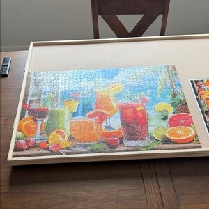 Vibrant Fruit Cocktail Puzzle